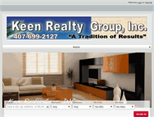 Tablet Screenshot of keenmls.com
